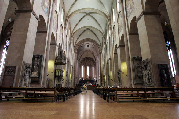 Impressive inside of the cathedral