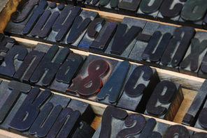 Setzkasten in der Druckerei &copy; Carsten Costard