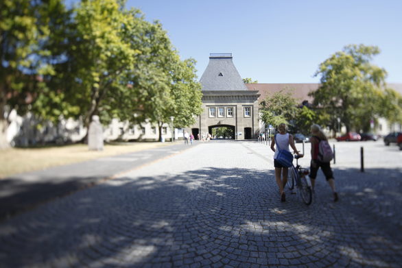 Eingang Forum, Johannes Gutenberg-Universität Mainz