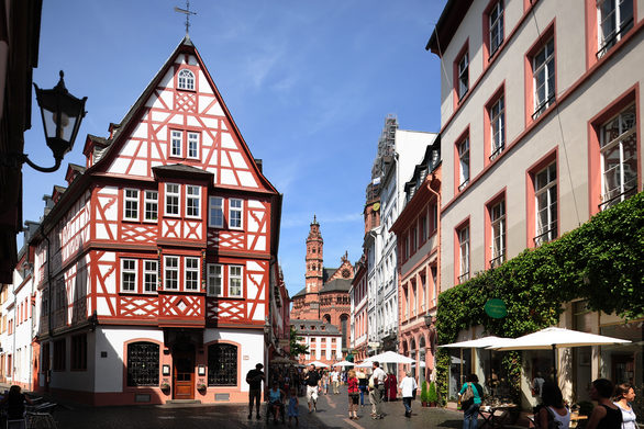 Picturesque Old Town of Mainz