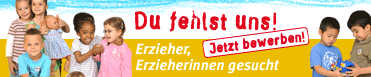 Banner Erzieherkampagne © Landeshauptstadt Mainz