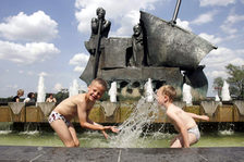 Sommerspaß am Frauenlobbrunnen