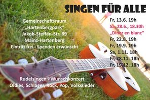 Ein Werbeplakat für die Veranstaltung. &copy; Markus Schöllhorn