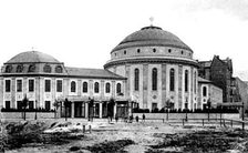Ehemalige Mainzer Hauptsynagoge in der Hindenburgstraße um 1918