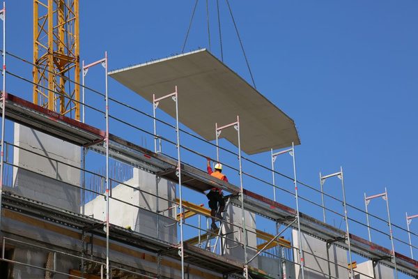 Baustelle Wallaustraße im Mainzer Stadtteil Neustadt © Wohnbau Mainz