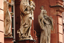 Bildergalerie Augustinerkirche Augustinerkirche in der Mainzer Altstadt Augustinerkirche, Statuen