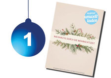 Adventskalender und Broschüre aus dem Umweltladen