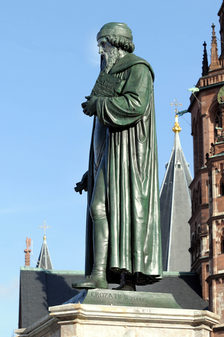 Gutenberg-Denkmal von Bertel Thorvaldsen