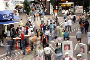 Einkaufsstraße in Mainz © Landeshauptstadt Mainz