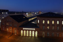 Das Museum für Antike Schiffahrt am Abend