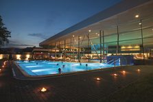 Außenbereich der Emser Therme