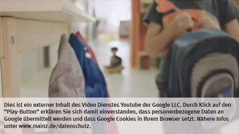 Die Landeshauptstadt Mainz nutzt den Video-Dienst Youtube.  Vor einem Klick auf den Play-Button empfängt Youtube keine Daten und setzt keine Cookies. Nähere Informationen über Youtube finden Sie in den Datenschutzinformationen zu unserem Youtube-Kanal: www.mainz.de/datenschutz