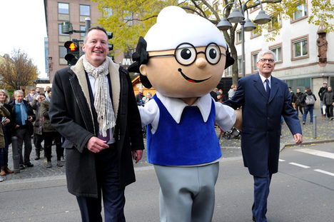 Oberbürgermeister Michael Ebling und ZDF-Intendant Dr. Thomas Bellut