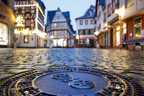 Die Augistinerstraße der Mainzer Altstadt © Sascha Kopp